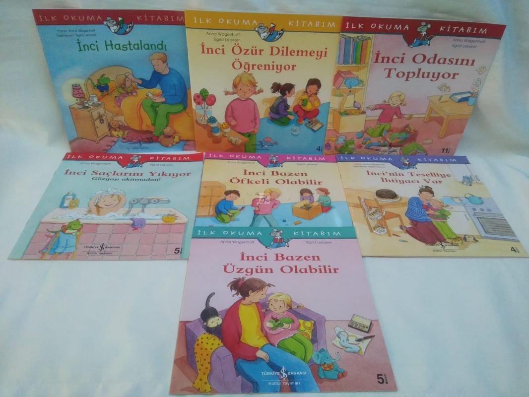 İlk Okuma Kitabım İnci’nin Maceraları Seti 7 Kitap
