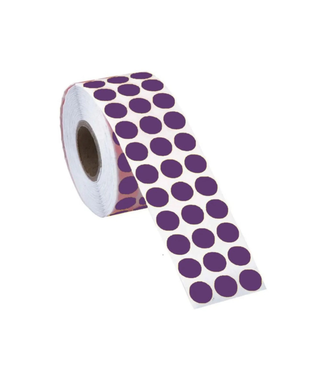 10 mm ( 1 cm) Nokta Etiketi 5000’li  - Mor [ Etkinlik Metaryalı ]