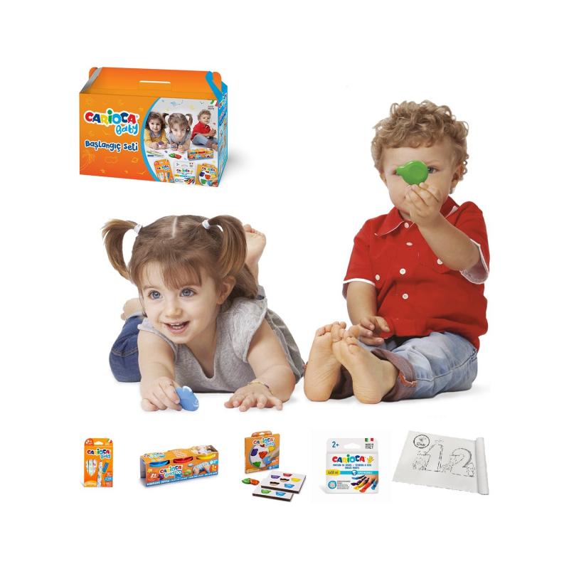 Bebek Boyası ve  Oyun Hamuru Başlangıç Seti