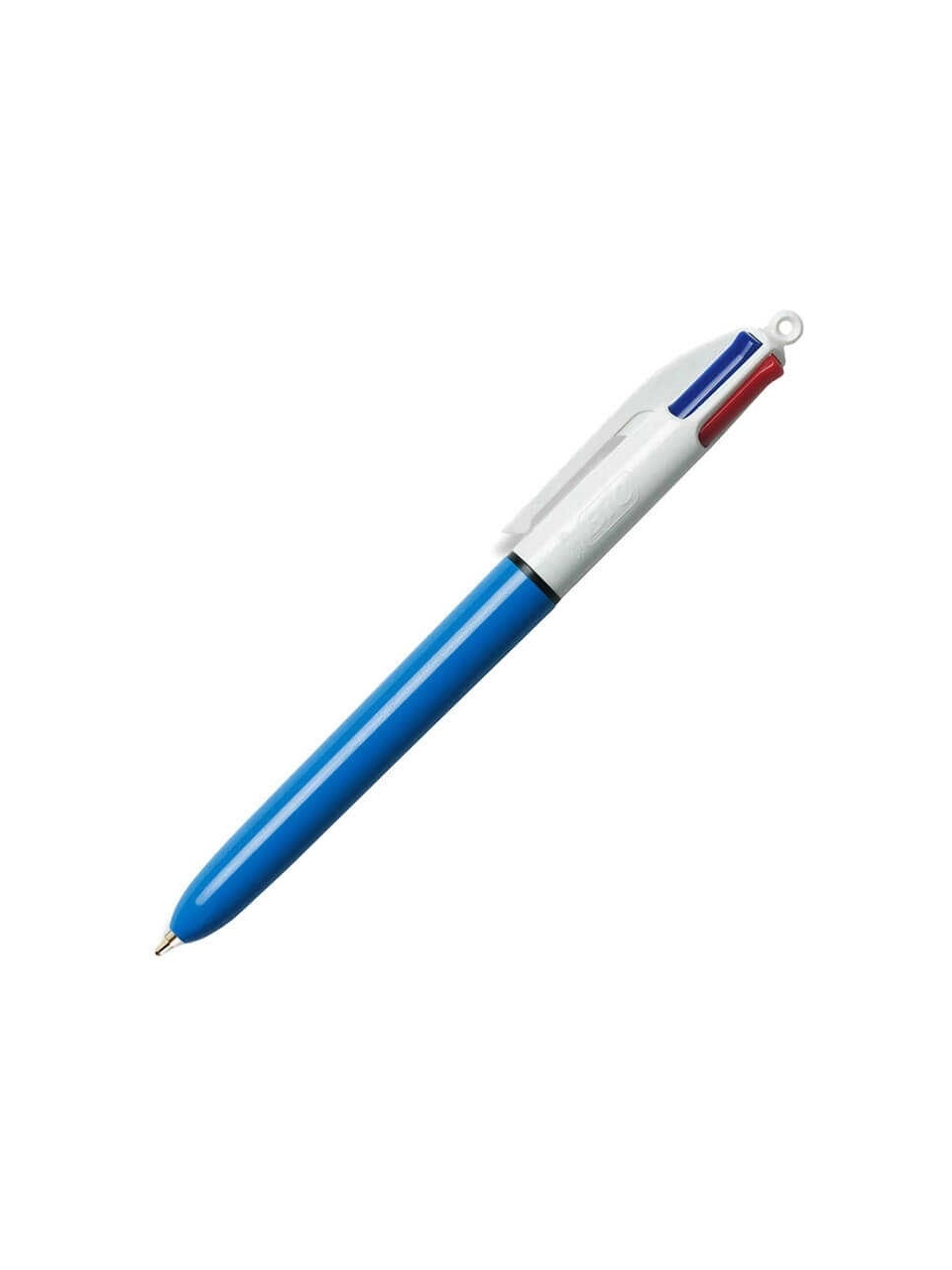 4 Renkli Tükenmez Kalem - Mavi Gövde