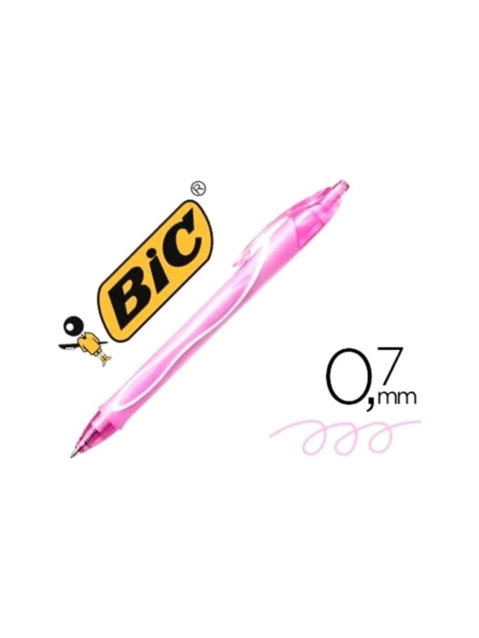 Bic Gelocity Hızlı Kuruyan Jel Tükenmez Kalem - Pembe