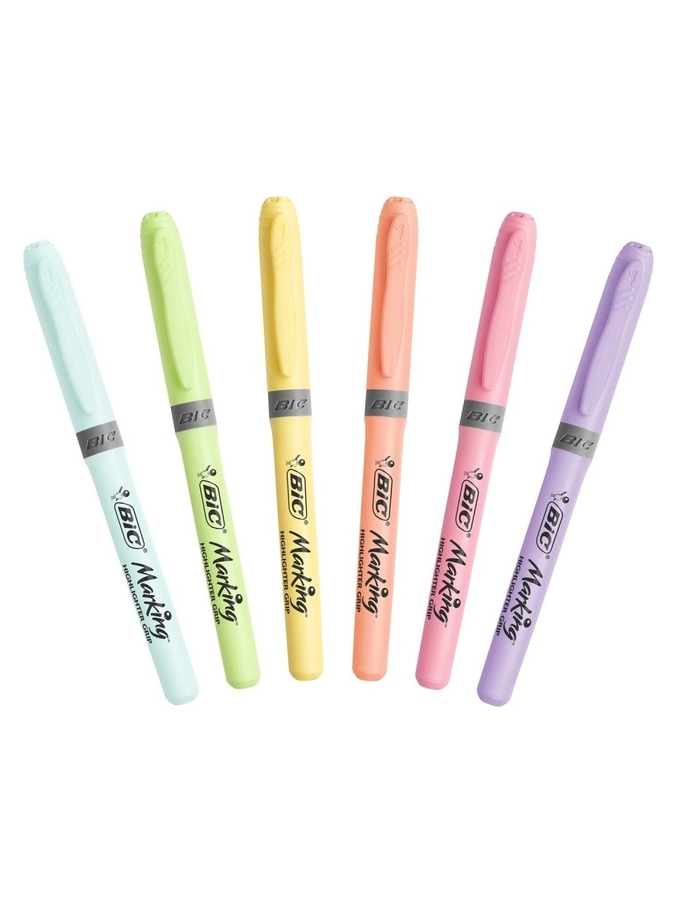 Bic Fosforlu Kalem 6’lı - Pastel Renkler