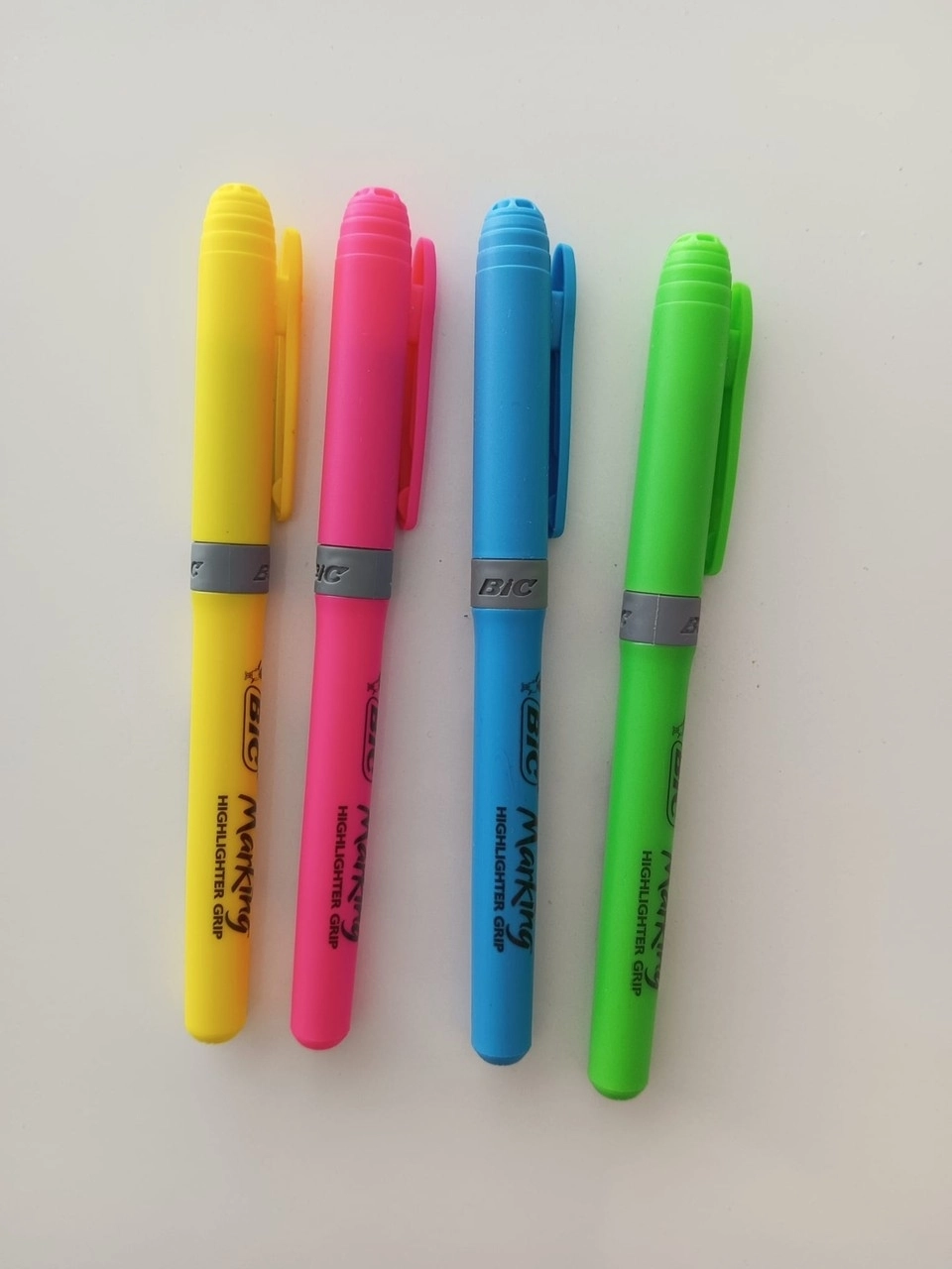 Bic Marking Highlighter Grip Fosforlu Neon Kalem 4 Lü
