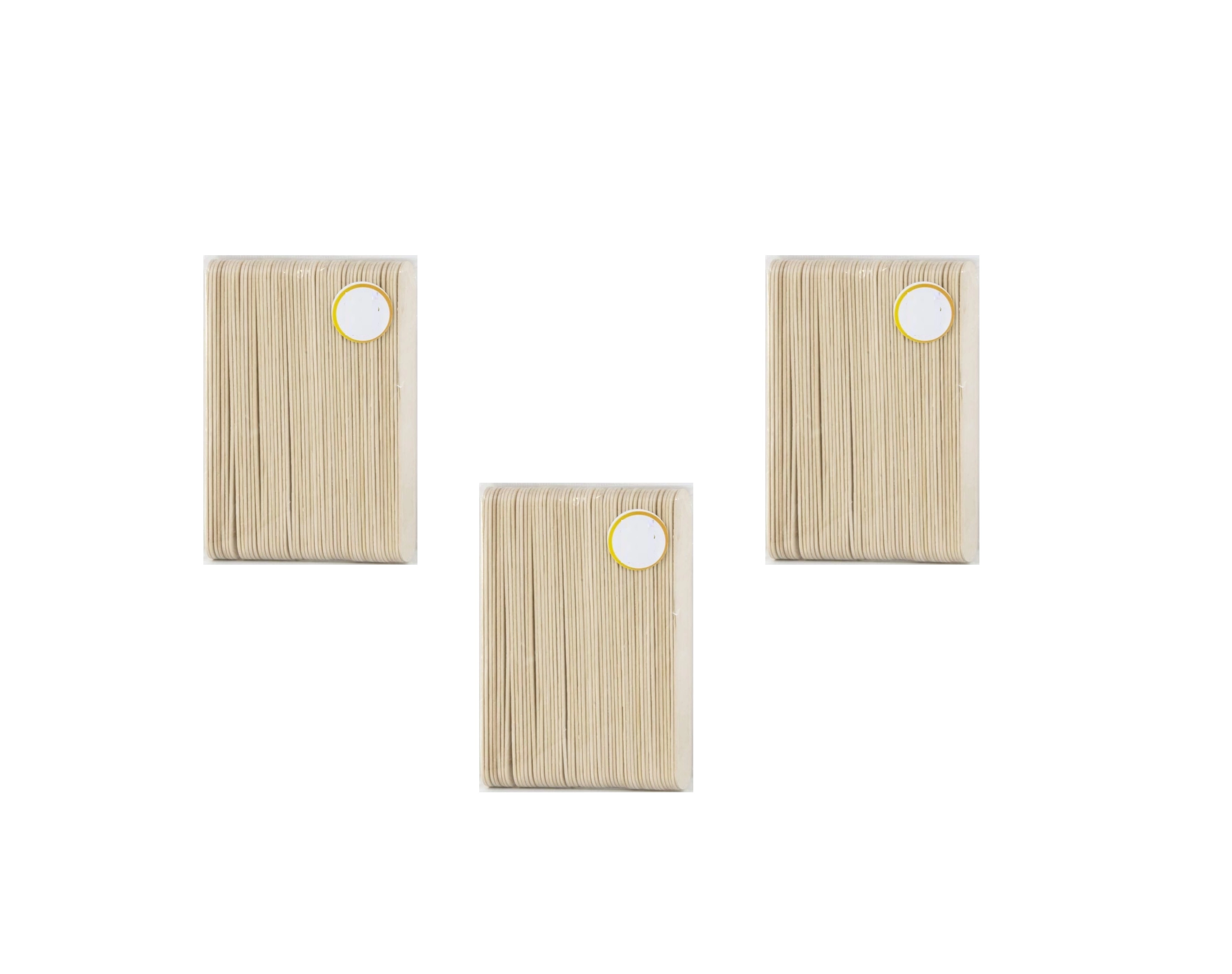 Ahşap Çubuk, Muayene Çubuğu, Dil ve Etkinlik Çubuğu 11 cm 50’lik 3 Set