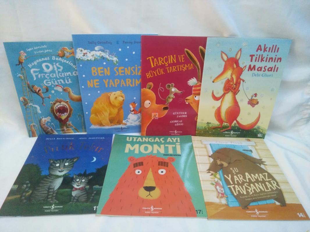 Utangaç Ayı Monti,Tarçın ve Büyük Tartışma,Şu Yaramaz Tavşanlar 7  Kitap Okuma Seti