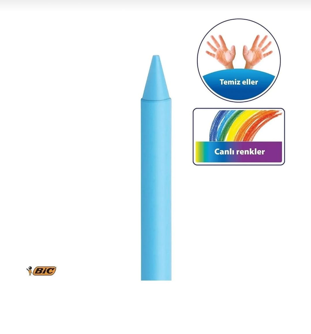 Bic Silinebilir Pastel ( Mum ) Boya 24’lü