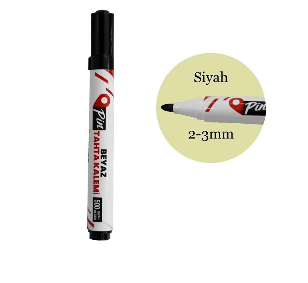 Pin Doldurulabilir Tahta Kalemi - Sİyah