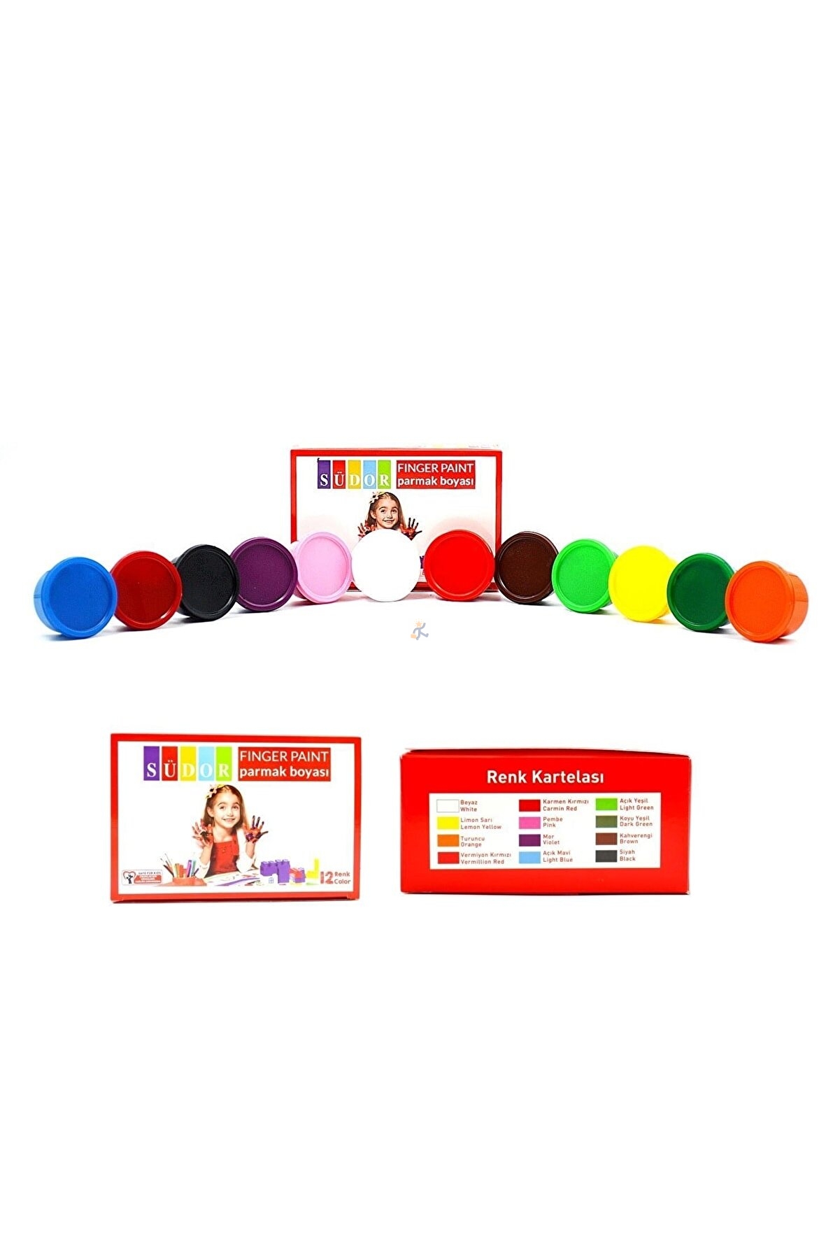 Südor Parmak Boyası Set 12x30 ml