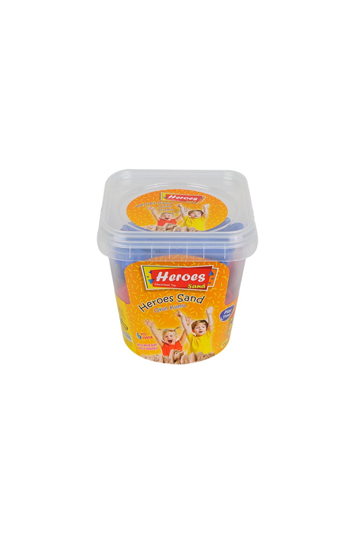 Kova 500 Gr Kinetik Kum + 6 Adet Kinetik Kum Kalıbı Hediye