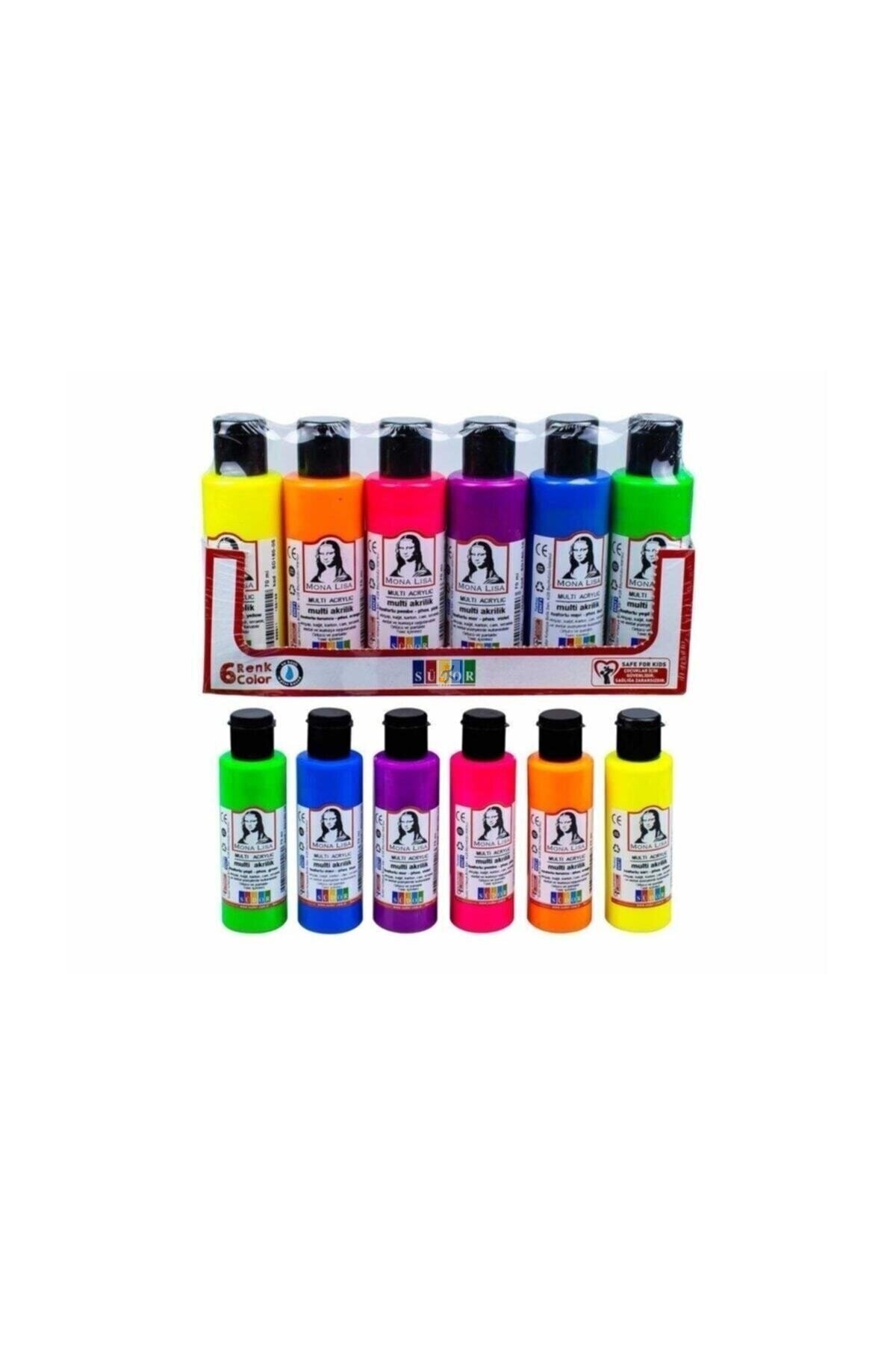 Monalisa Multi Akrilik Fosforlu Set 6x70 ml