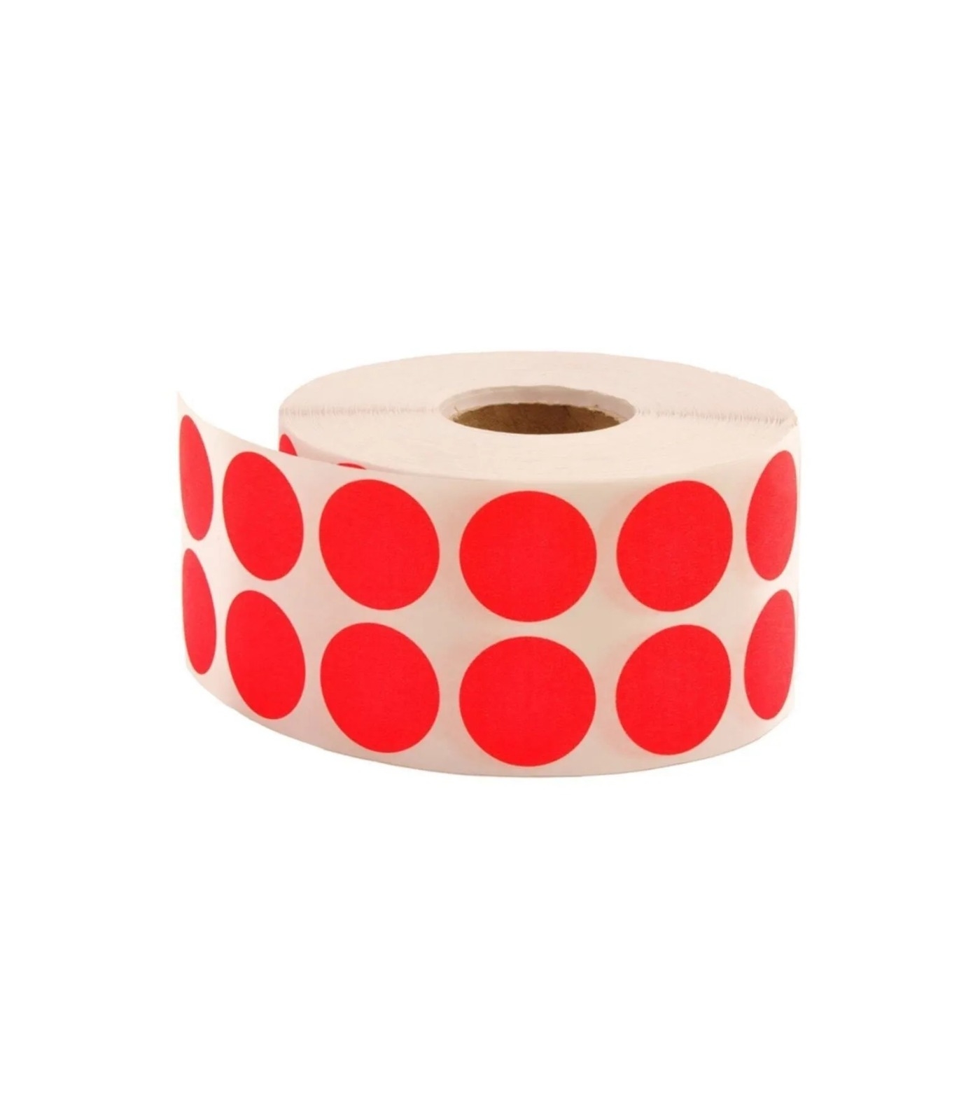 20 mm ( 2 cm) Nokta Etiketi 2500’lü - Kırmızı [ Etkinlik Metaryalı ]