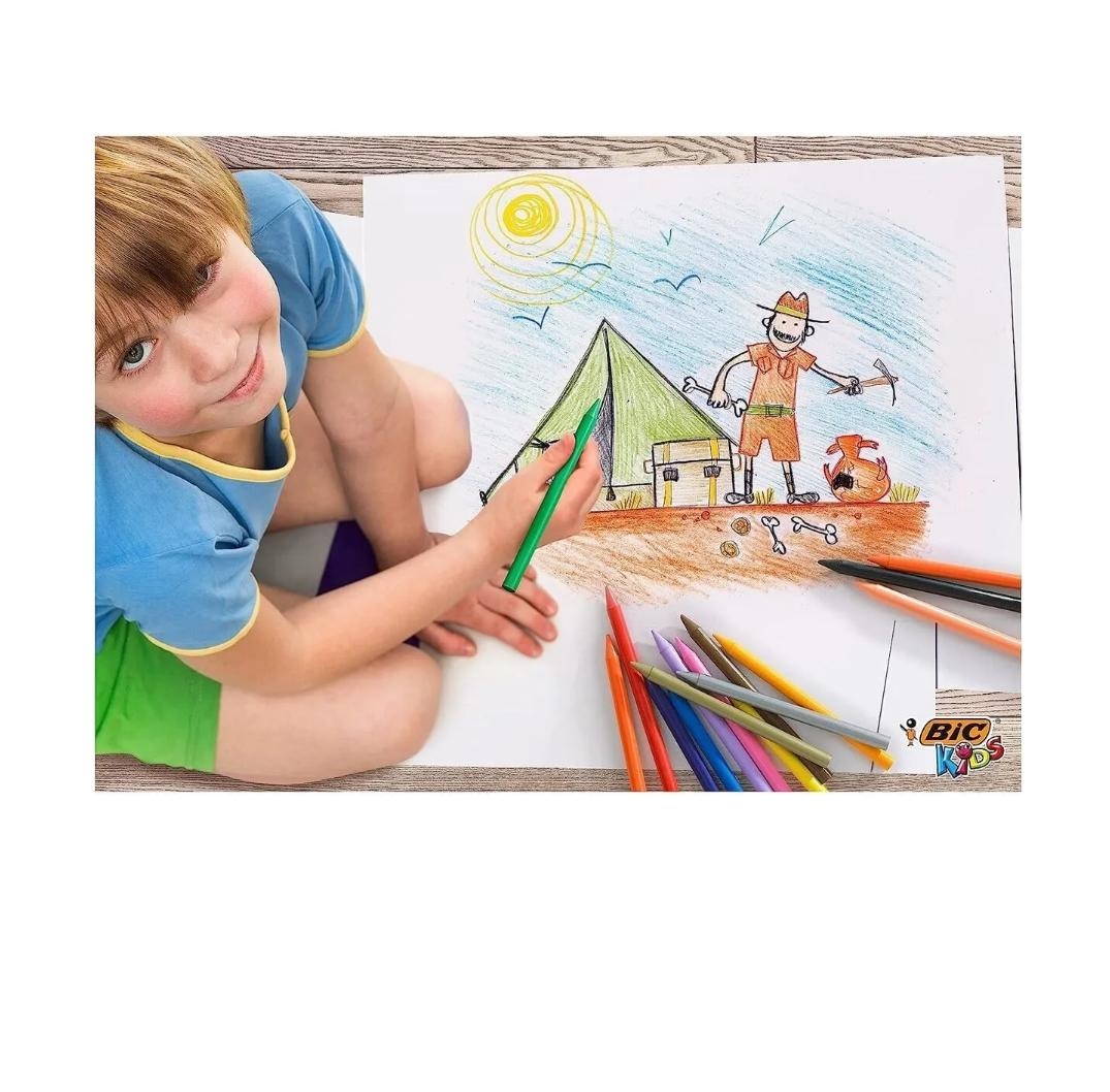 Bic Silinebilir Pastel ( Mum ) Boya 24’lü