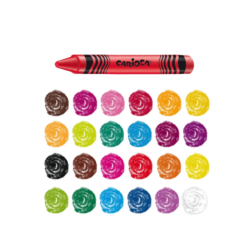 Carioca Yıkanabilir Pastel Boya 24’lü