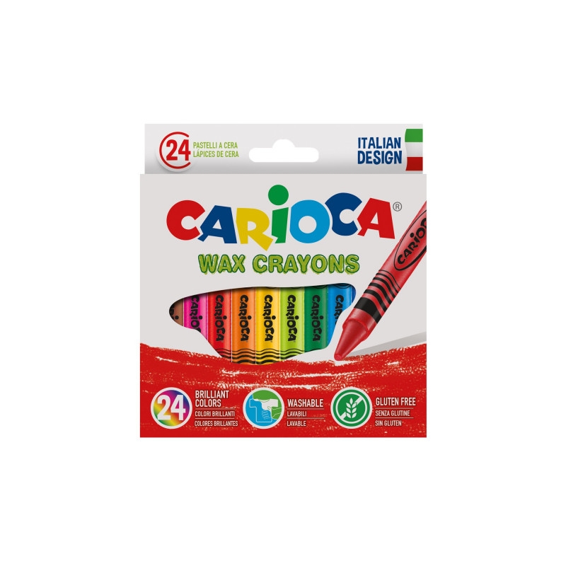 Carioca Yıkanabilir Pastel Boya 24’lü