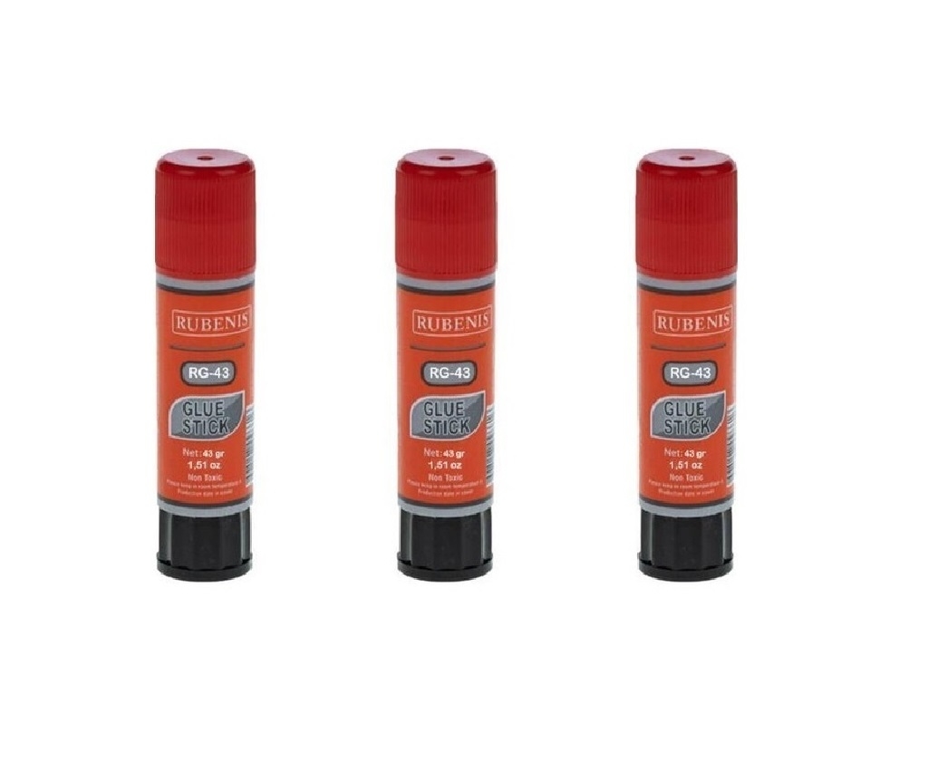Glue Stick Yapıştırıcı 43 Gr 3 Adet