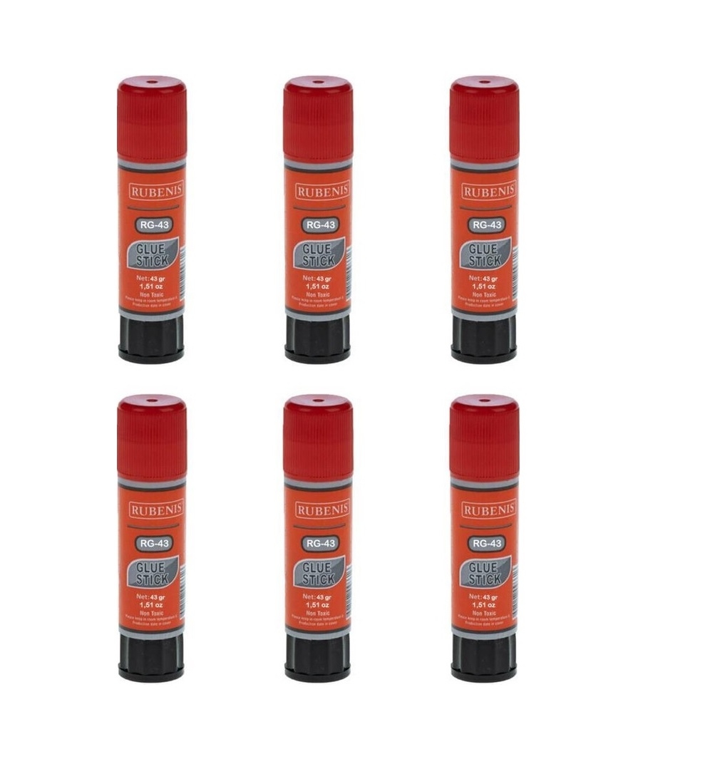 Glue Stick Yapıştırıcı 43 Gr 6 Adet