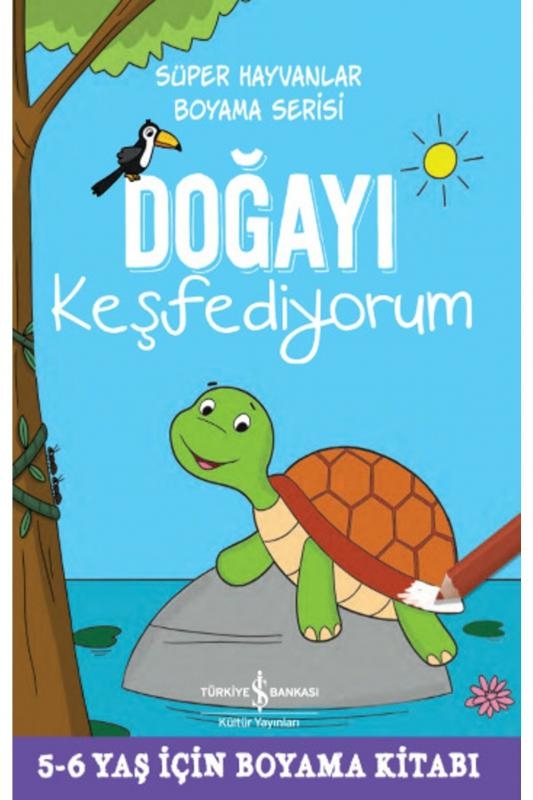 Boyama Kitabı Seti - 12’li Pastel Boya Hediyeli