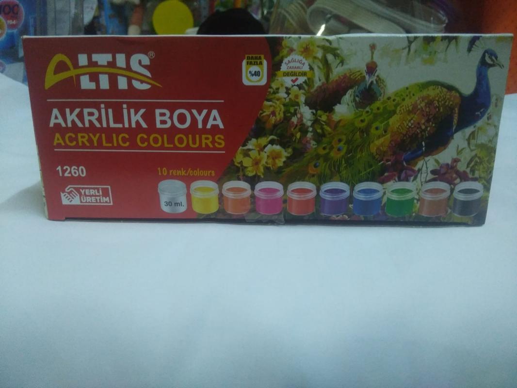 Akrilik Boya 10 Lu