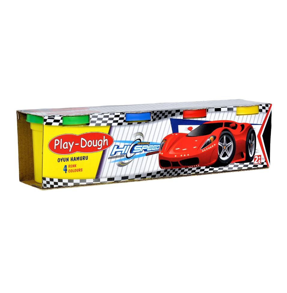 100 Gr. *4 Renk Oyun Hamuru