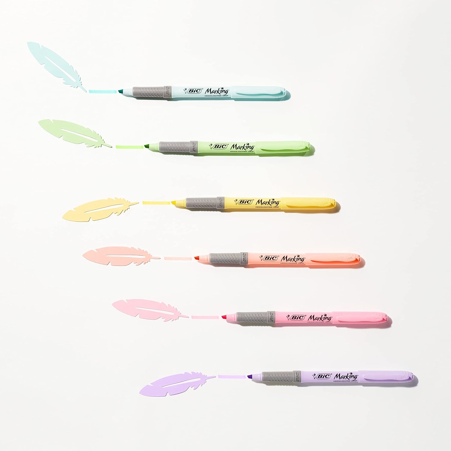 Bic Marking Highlighter Grip Fosforlu Pastel- Neon Kalem 12’li