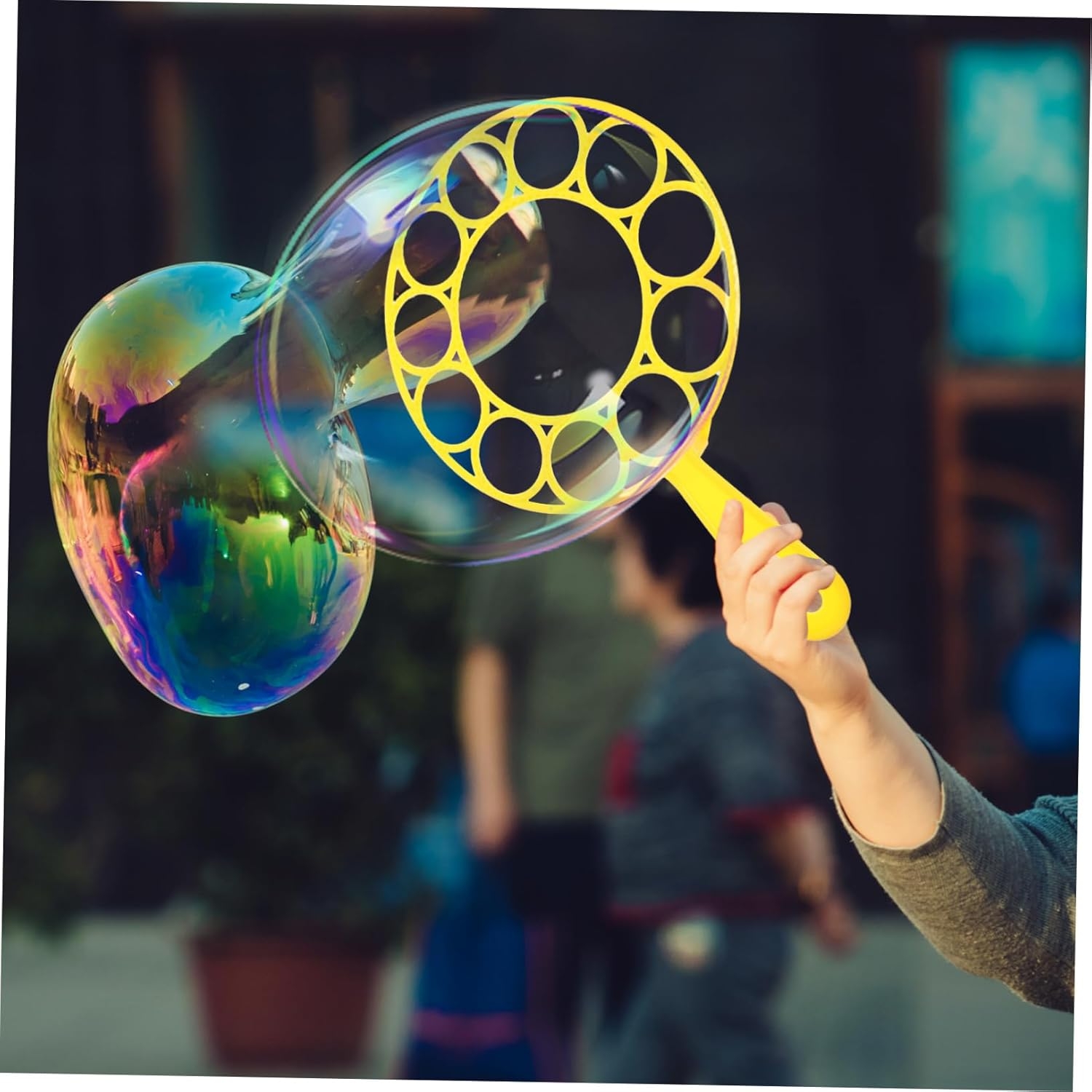 Köpük Çıkaran Büyük Halka Sihirli Halka Solüsyonlu Gaint Bubble 