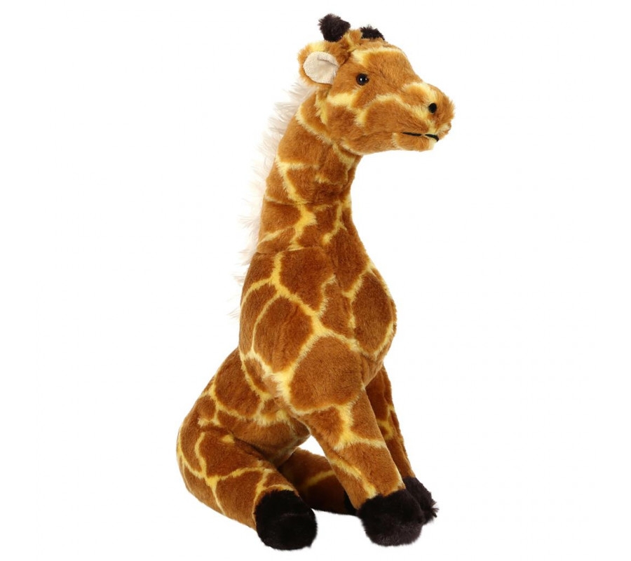Peluş Zürafa Oyuncak 40 Cm Kahverengi