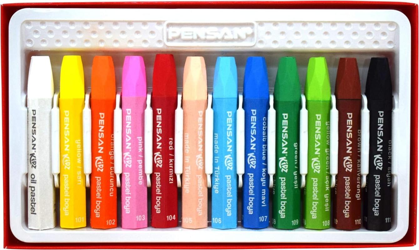 Pensan Kidz Pastel Boya 12 Renk