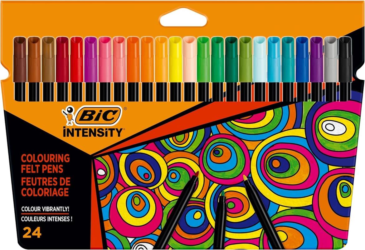 Bic 24’lü Keçeli Kalem