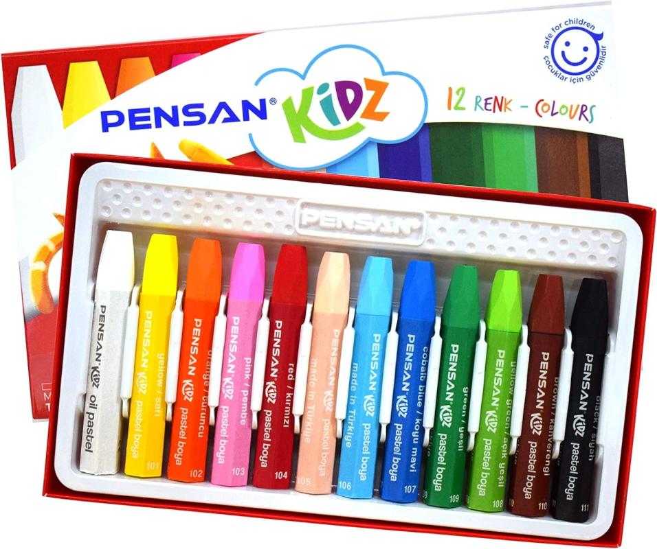 Pensan Kidz Pastel Boya 12 Renk
