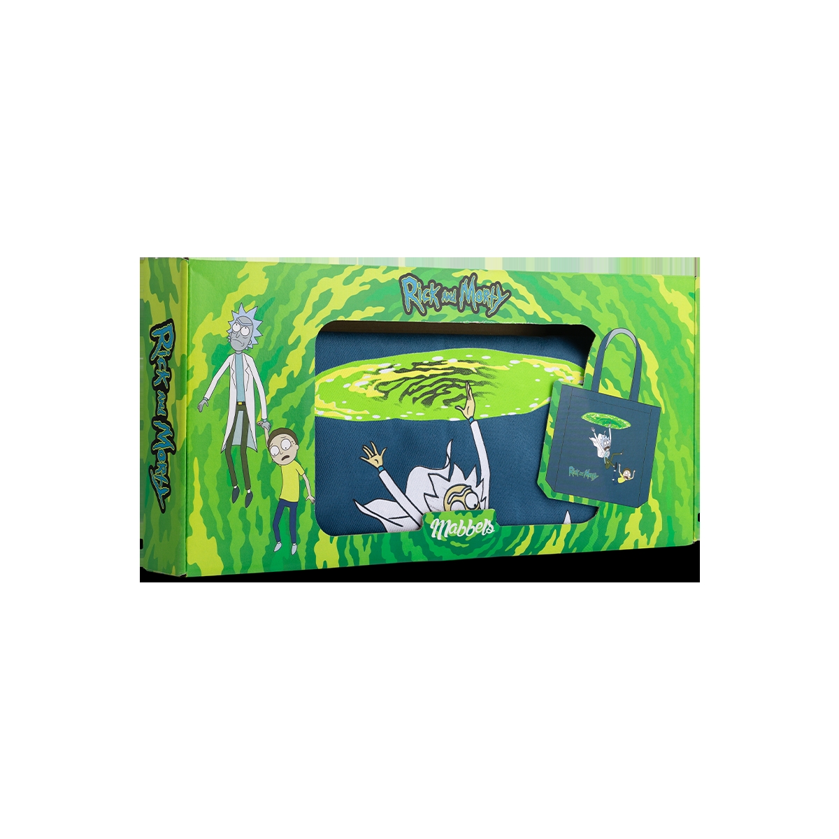 Lisanslı Rick And Morty Portal Bez Çanta