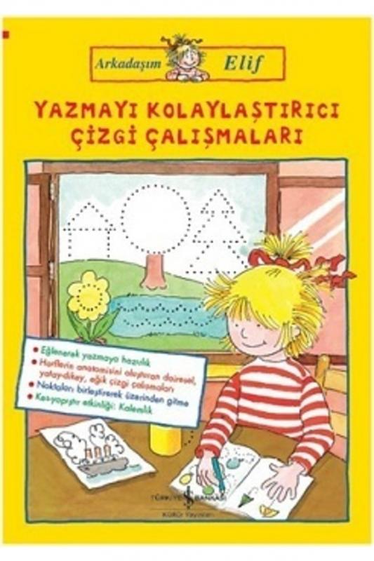 Arkadaşım Elif – Yazmayı Kolaylaştırıcı Çizgi Çalışmaları