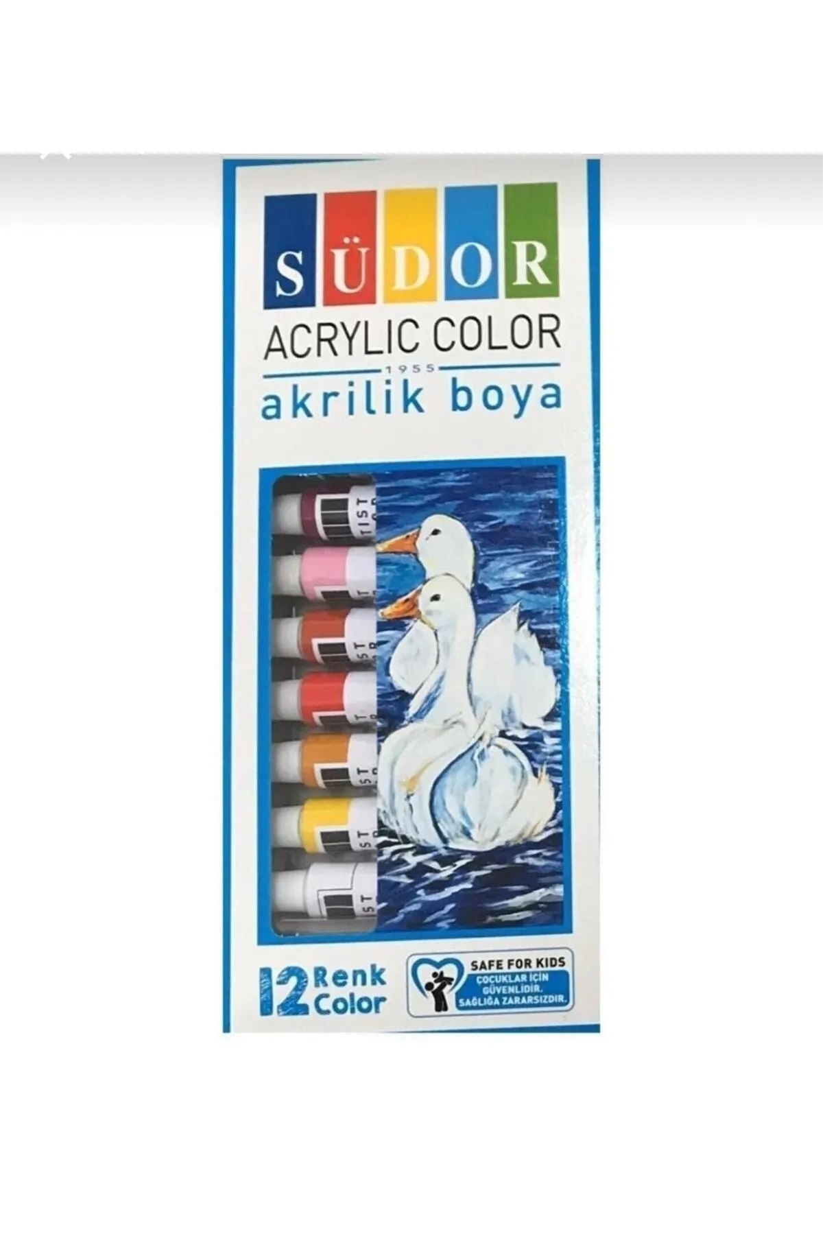 Südor Akrilik Boya Tüp 12x9 ml