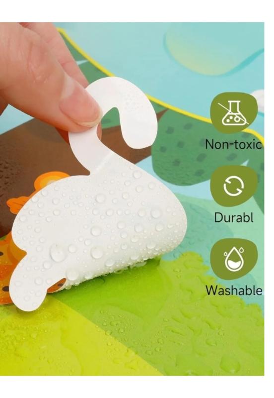 Tekrar Tekrar Kullanılabilen Sticker Seti - ANIMAL - Hayvanlar