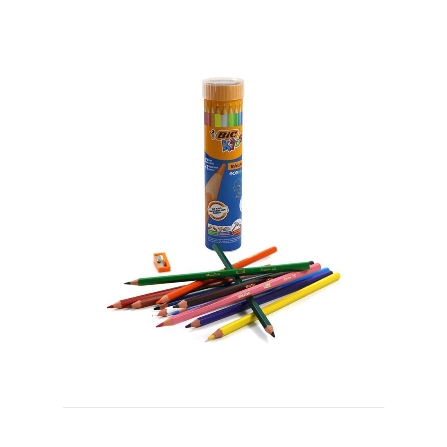 Bic Evolutıon Kuru boya Metal 12+1