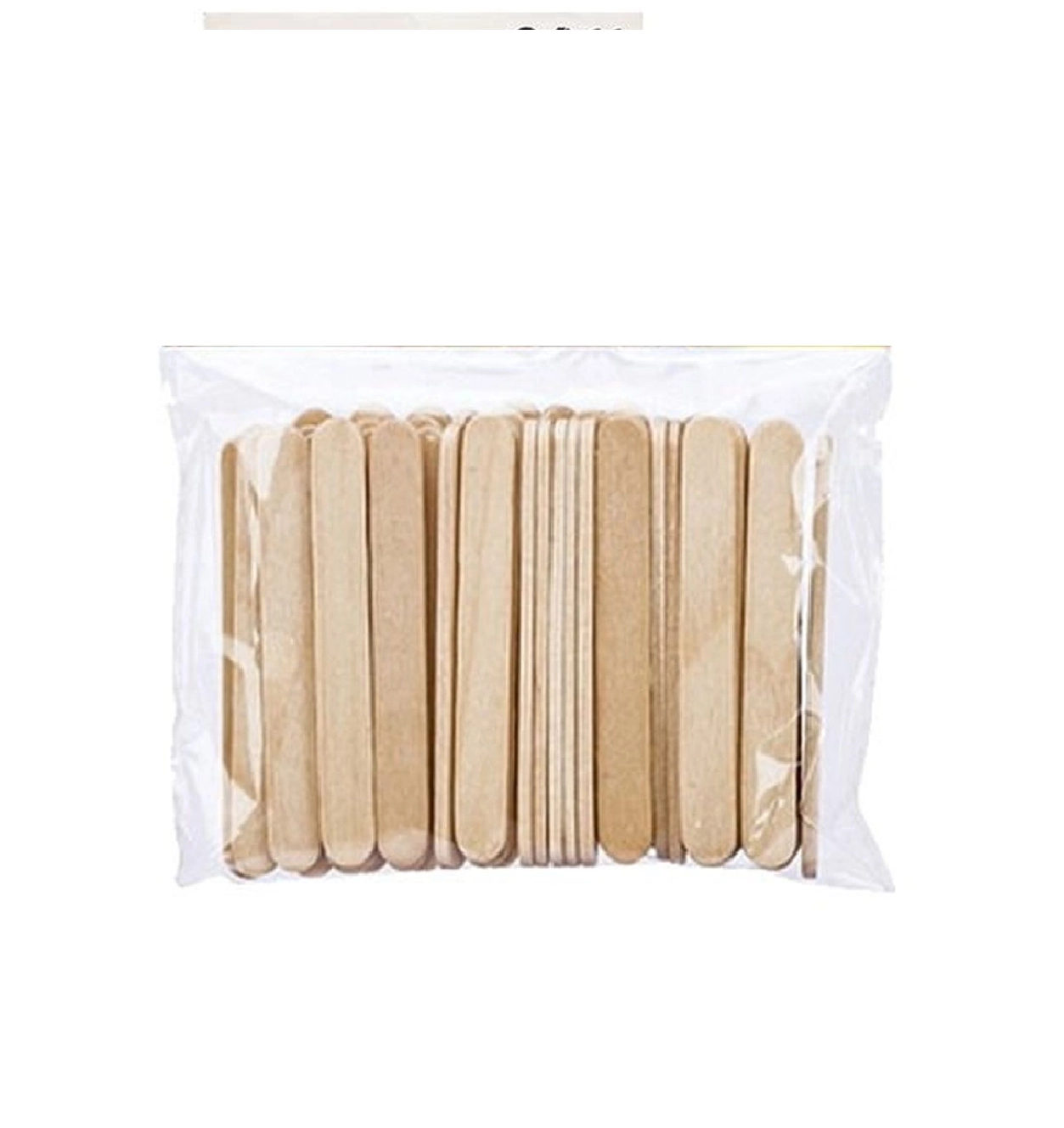 Naturel Ahşap Çubuk, Muayene Çubuğu, Dil ve Etkinlik Çubuğu Mini Dökme 55x5 mm
