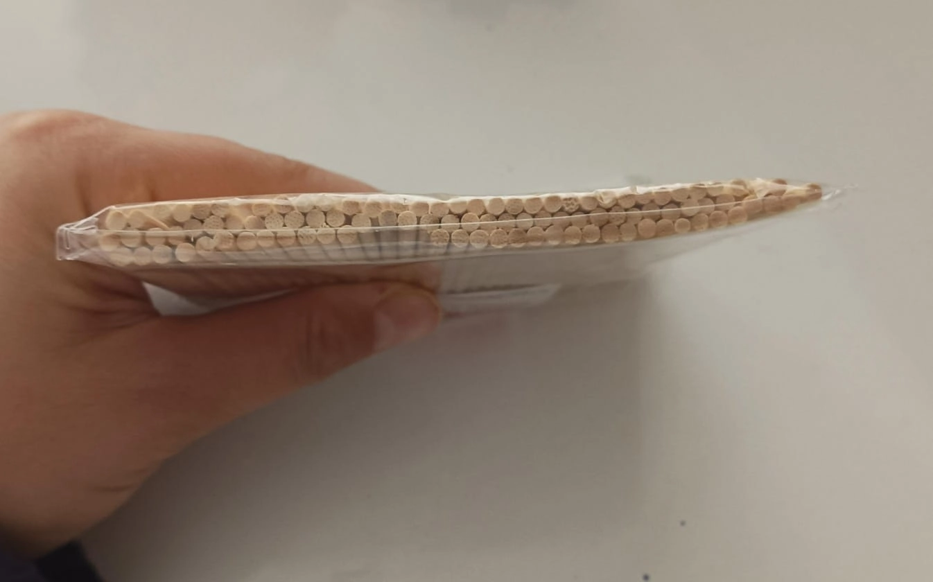 Yuvarlak Ahşap Çubuk 3 mm 100 Adet
