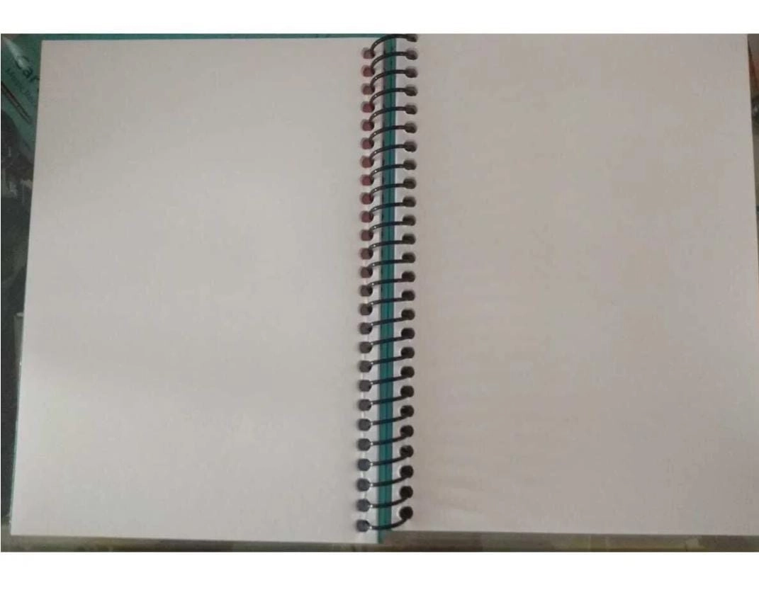17*24 80 Yaprak Çizgisiz Cute Pets Sert Kapak Beyaz Defter