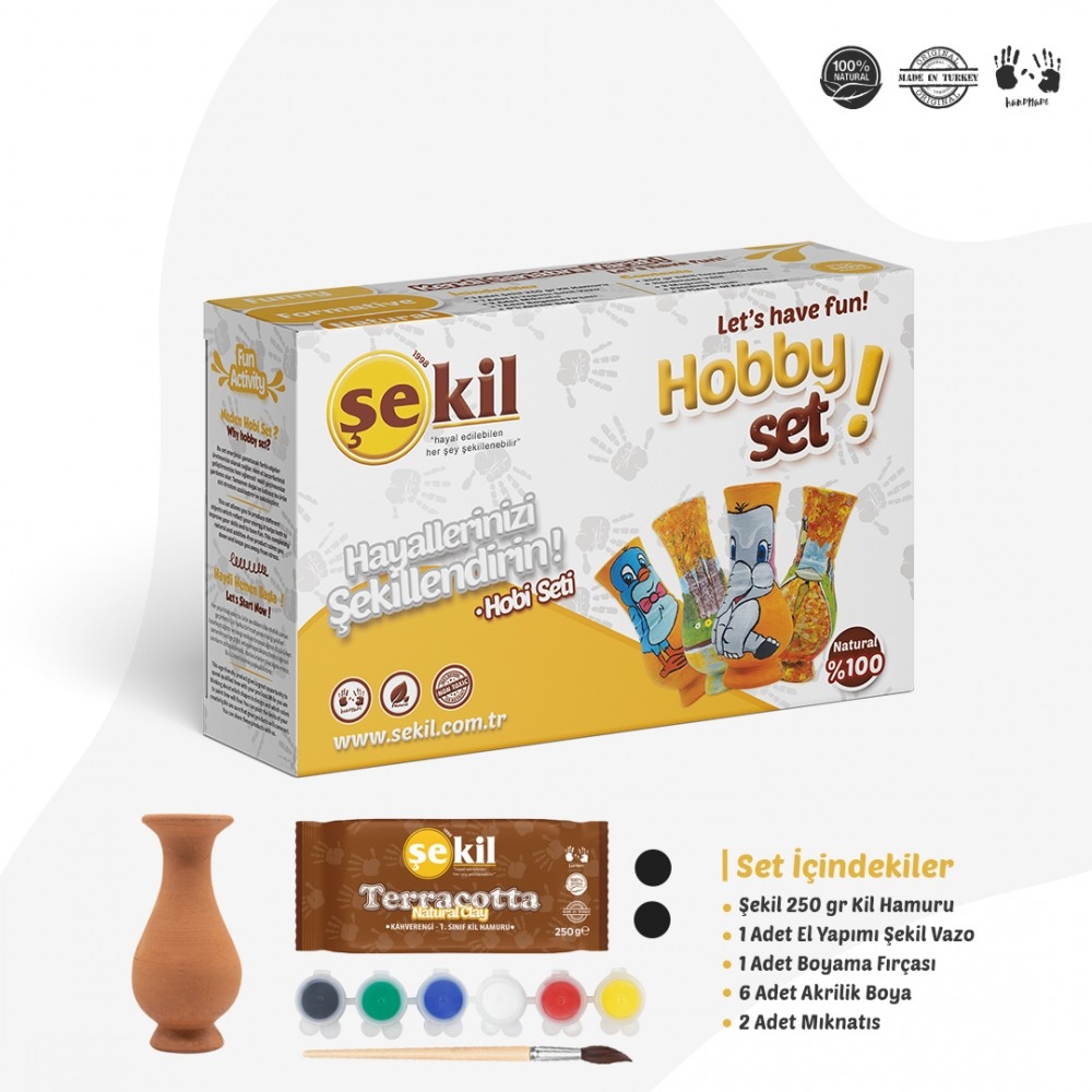 Seramik Kil Hamuru Hobi Seti