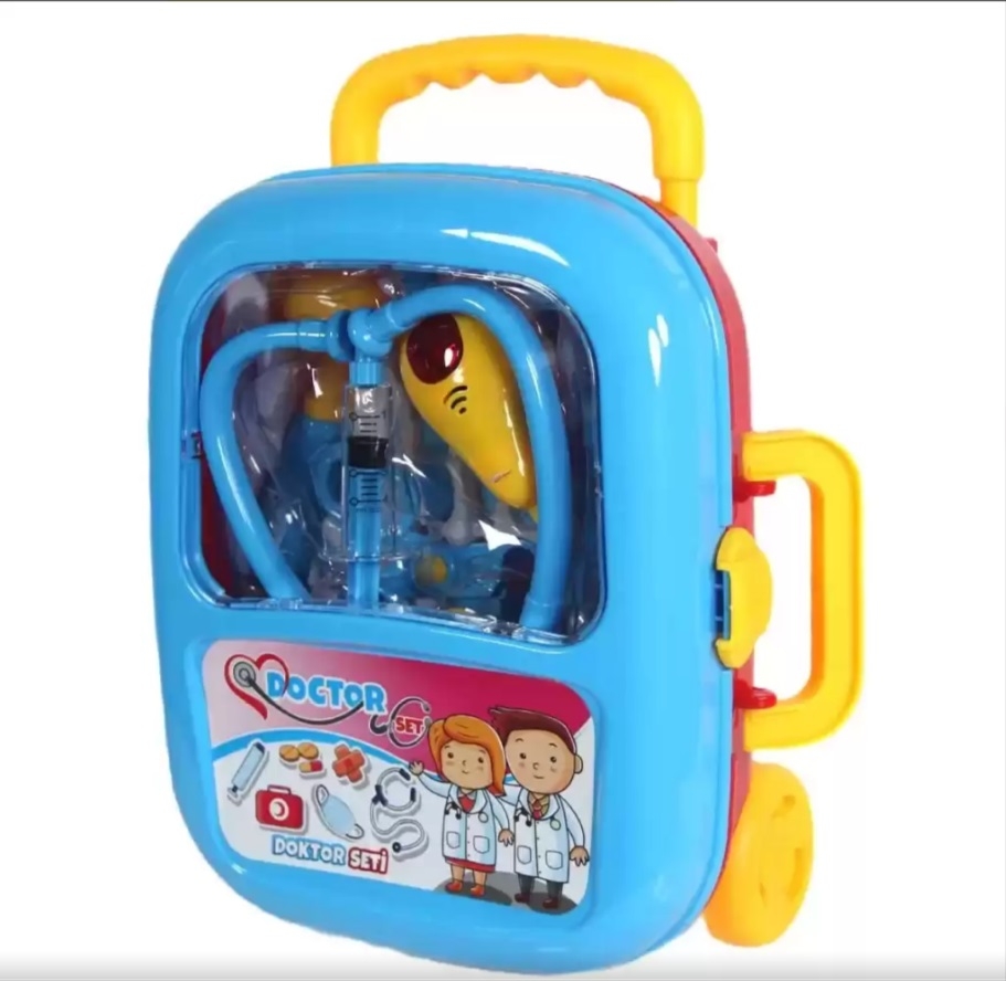 Valizli Oyuncak Doktor Seti - Erkek