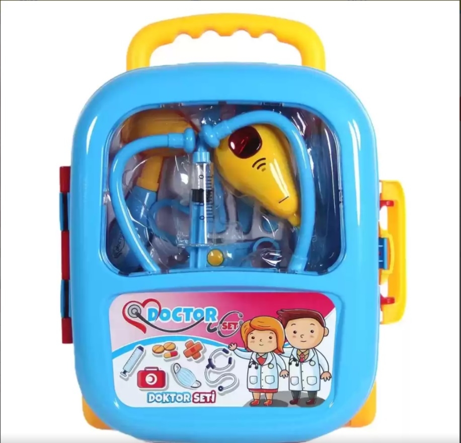 Valizli Oyuncak Doktor Seti - Erkek