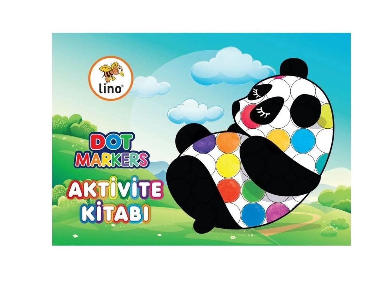 3’lü Lino Dot Marker Boyama Kitapları