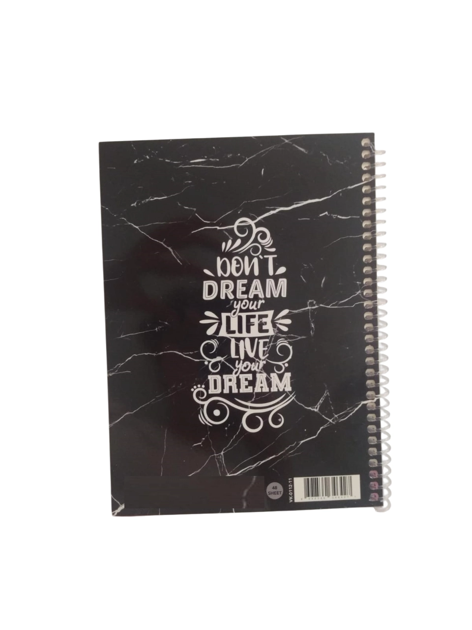 A5 Boy Simli Ve Sulu Şeffaf Kalemlikli Defter 