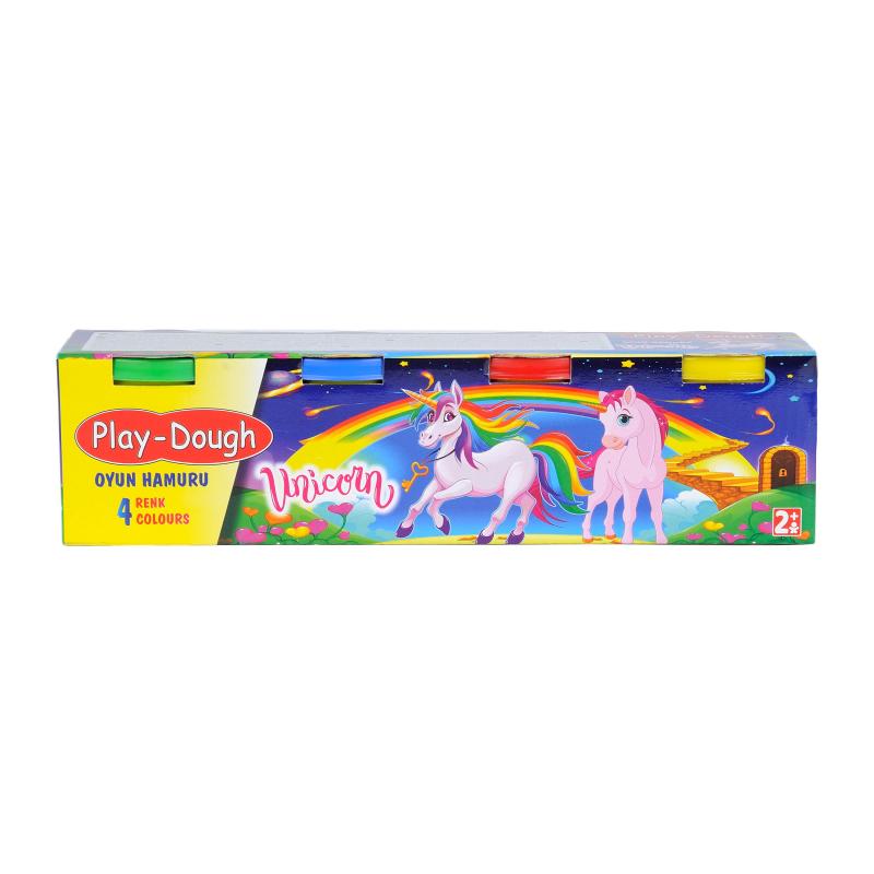100 Gr. *4 Renk Oyun Hamuru
