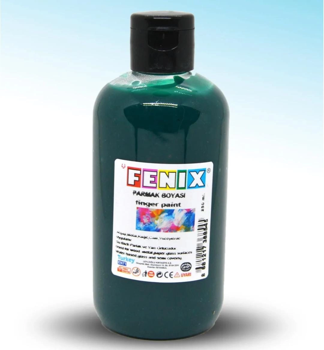 250 ml Parmak Boyası -Yeşil