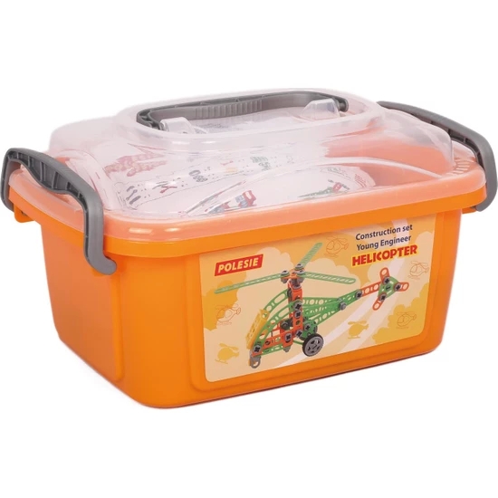 Tasarım Parçası ’’ Mucit’’ - ’’Helikopter’’ No 1 ( 129 Element) (kapta)