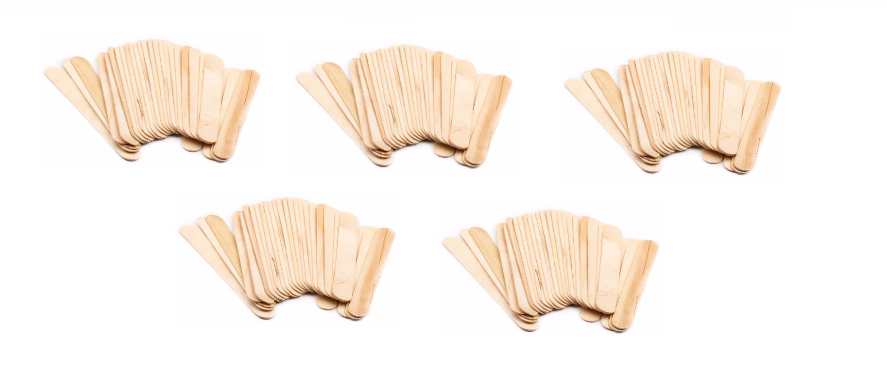 Ahşap Çubuk, Muayene Çubuğu, Dil ve Etkinlik Çubuğu 15 cm 50’lik 5 Set