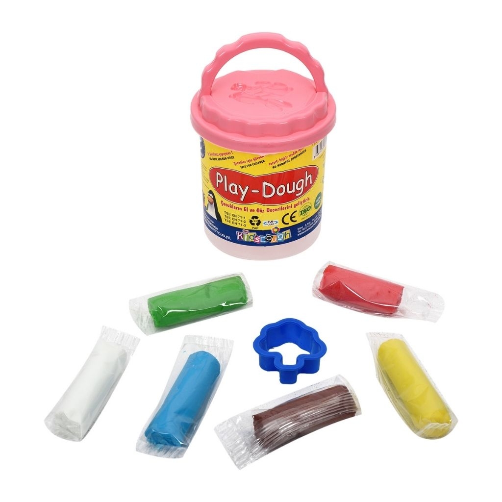 15 Gr. *6 Renk Kovalı Oyun Hamuru