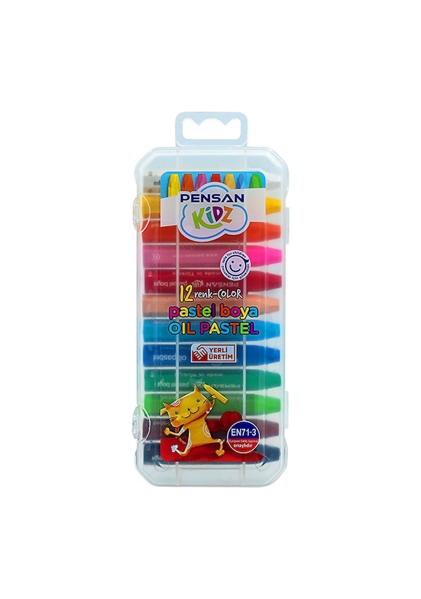 Pensan Kidz Pastel Boya 12 Renk