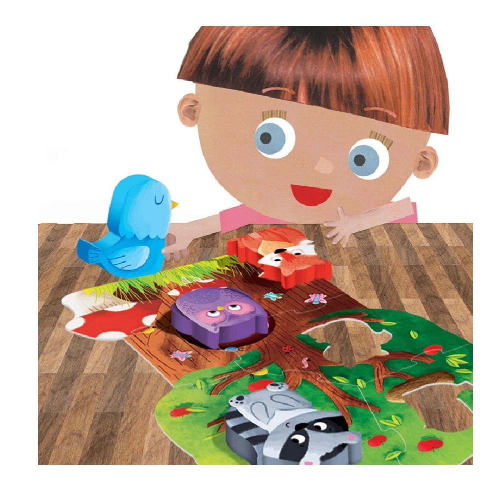 Montessori First Puzzle The Forest (2-4 Yaş) ( İlk Orman Puzzle)