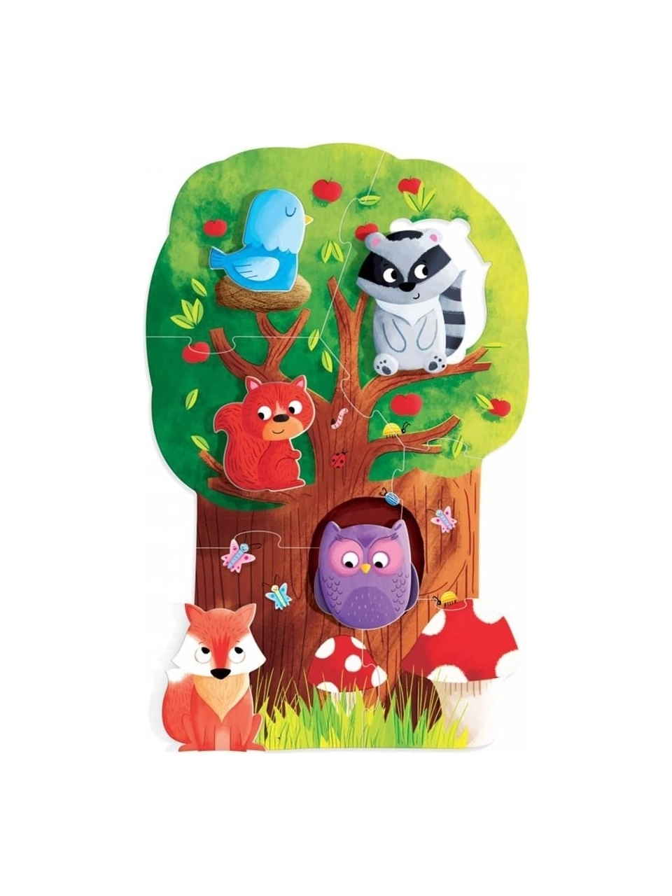 Montessori First Puzzle The Forest (2-4 Yaş) ( İlk Orman Puzzle)
